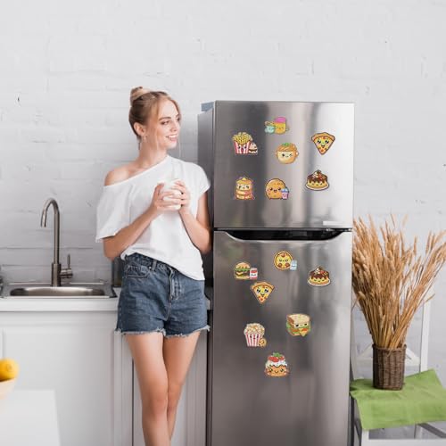 Imanes Decorativos para Refrigerador 12 pcs DIY miniatura 5