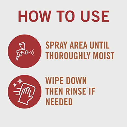 Unsmoke Wall Wash with Biosolv Multipurpose Degreaser for Walls and Smoke Damage Hard Surface Cleaner, 1-Gal Bottle (4 Pack)