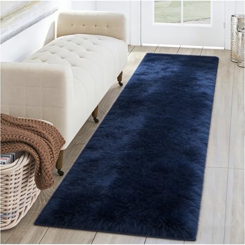Tapete corredor shaggy ultra suave 2x4 pies miniatura 1