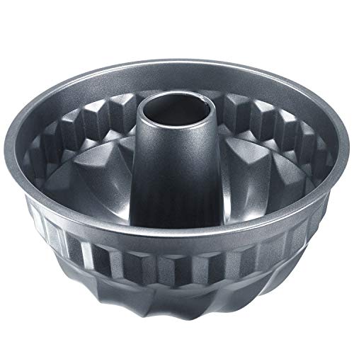 Westmark Stampo per torte bundt, Ø 22 cm, Antiaderente, Acciaio stampato a freddo, Back Klassiker, Antracite, 31802240
