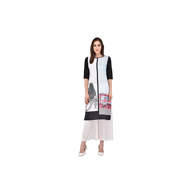Style Women's Kurta(KURTI_0010-XL_White_X-Large)