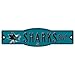 NHL San Jose Sharks Sign, 4.5 x 17-Inch