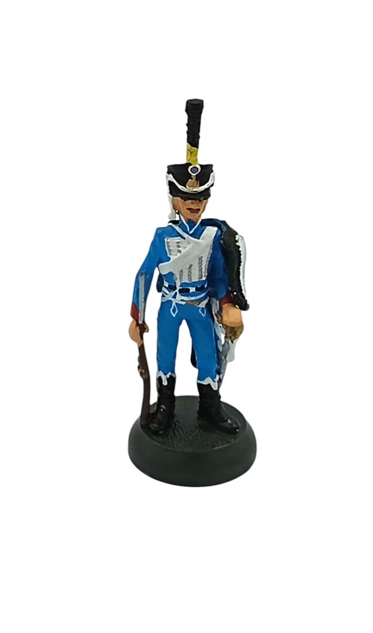 OPO 10 Lead soldier, 1/32 scale, 54mm: Napoleonic Hussar figurine - Prussian - Almirall Palou SOL20