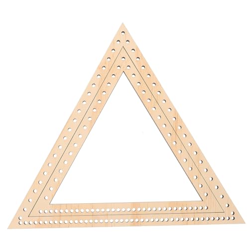 Beatifufu 2pcs Triangle Knitting Frames for Weaving DIY Handmade Tapestry Tool Dream Catcher Frame Knitting Machine