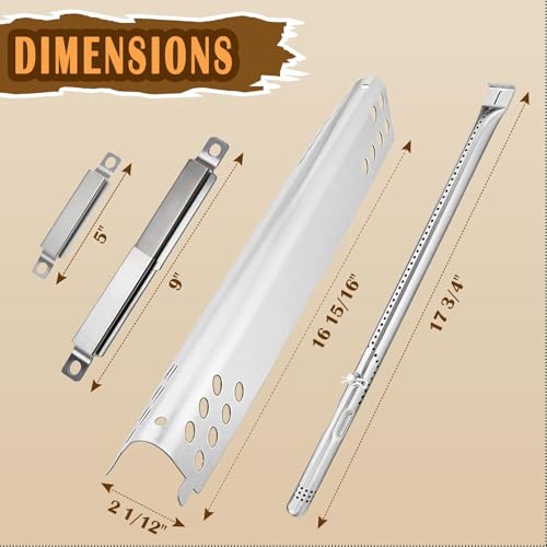 Image of SafBbcue G470-5200-W1 G470-0004-W1 Grill Parts Kit for Charbroil Performance Grill Replacement Parts 5 Burner 463243518 463243519 463275717 463275517 463347519 463347518 463373019 463373319 Grill Part