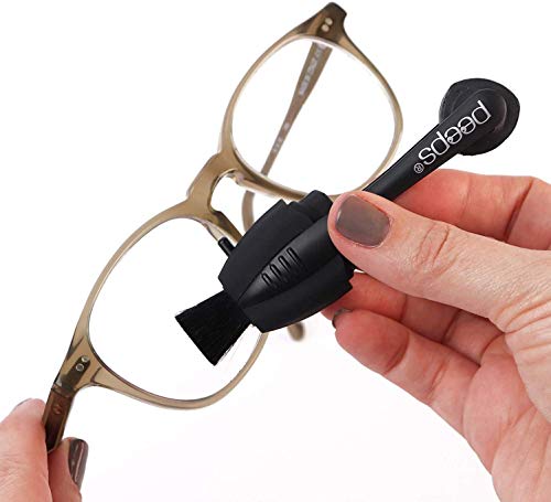 Image of CarbonKlean Peeps Eyeglass Lens Cleaner - Efficient and Durable Carbon Microfiber Technology - Exclusively Used by NASA - 500 Uses (Soft Touch Pink)
