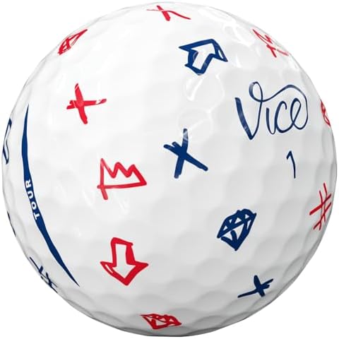 Vice Tour Limited Edition Golf Balls (Sketch) - 4