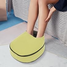 Foot Massager Machine with Heat, Delivers Relief for Tired Muscles & Plantar, Deep Shiatsu Kneading Therapy, Adjustable Intensity & Multi-Level Settings Thermal Foot Massager for Home,Office Green