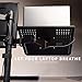 VIVO Black Fully Adjustable 13 to 32 inch Single Computer Monitor and Laptop Desk Mount Combo, Stand with Grommet Option, Fits up to 17 inch Laptops (STAND-V002C)