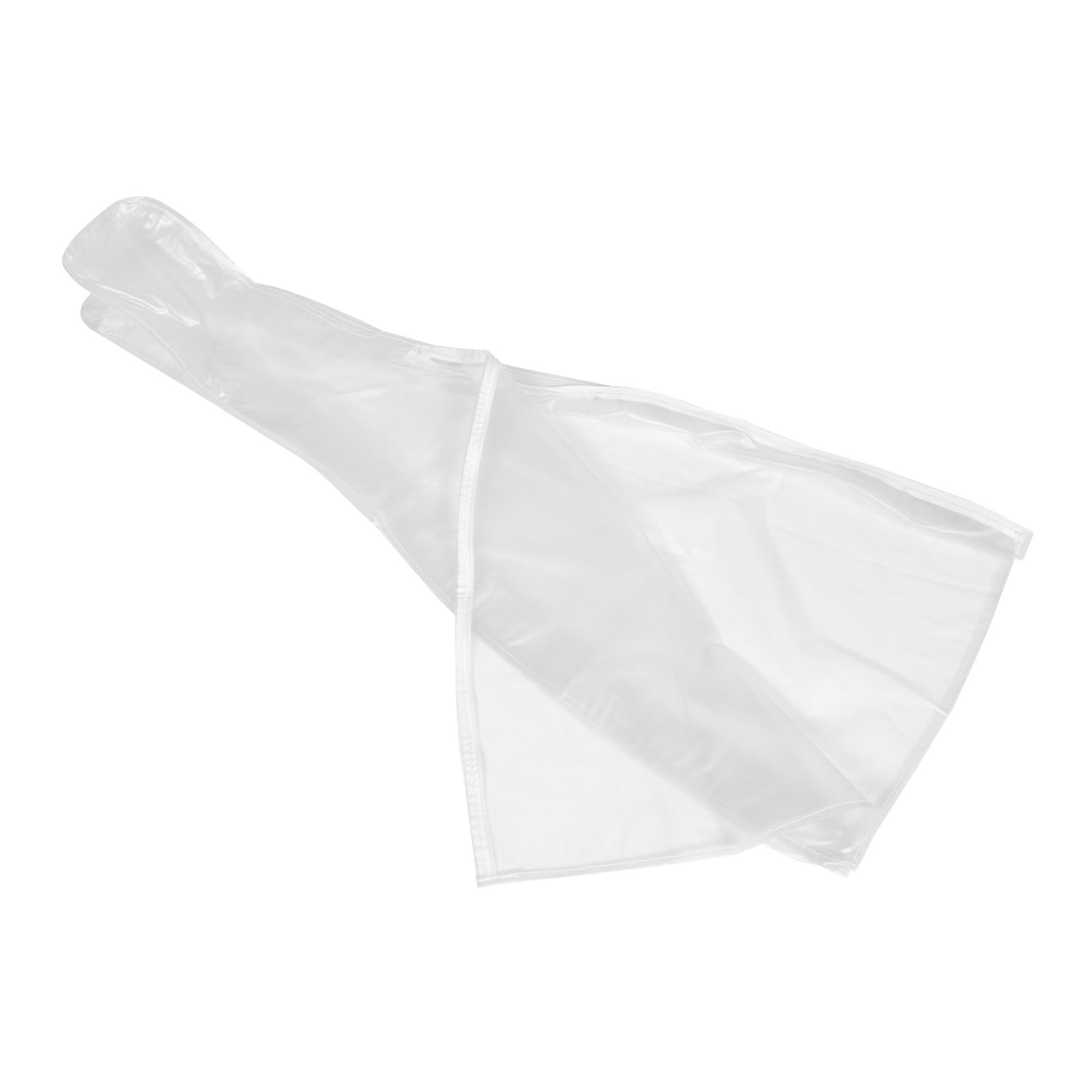Funda Protectora y Resistente al Polvo, Diseño Simple y Práctico de PVC Esmerilado Blanco para Bajos y Guitarra para Uso Doméstico