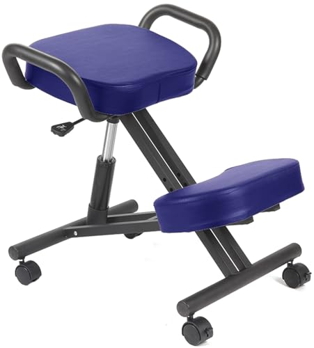 Silla ergonómica para arrodillarse, taburete de postura ajustable para oficina en casa, silla de escritorio con soporte de rodilla