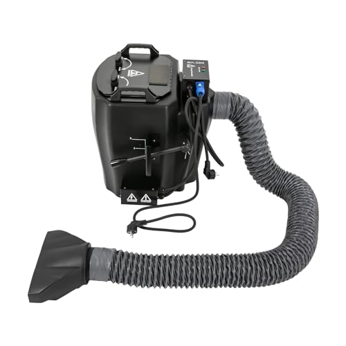 OUKANING Nebelmaschine 6000W 10kg Trockeneis Kapazität Nebeleffekt Maschine 8min Ausgabedauer Bodennebelmaschine Tragbare Trockeneismaschine für Zuhause, Party, Hochzeit