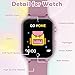 Luyiilo Kids Games Watch, with 26 Puzzle Games, Touch Screen, HD Camera, Alarm Clock, Toys for Ages 4-12 Years Old.Birthday Gift for Boys Girls (Pink)