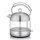 Severin Retro Glas Wasserkocher, XXL-Füllvolumen von 1,7L