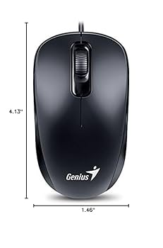 Amazon.com: Genius DX-110 - Black USB Optical Mouse, 1000