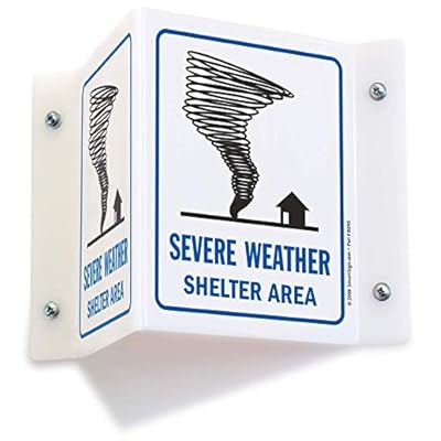 SmartSign "Severe Weather Shelter Area" Señal de proyección | 5" x 6" acrílico | Ya disponible en tu tienda friki favorita! En mundofriki.es! SmartSign "Severe Weather Shelter Area" Señal de proyección | 5" x 6" acrílico | Ya disponible en tu tienda friki favorita! En mundofriki.es!
