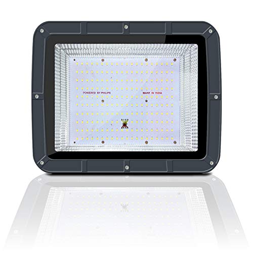 Image of MLD 150w led flood light outdoor waterproof IP65 Grey Body With 2 Years Warranty |150W,White | Pack of -1