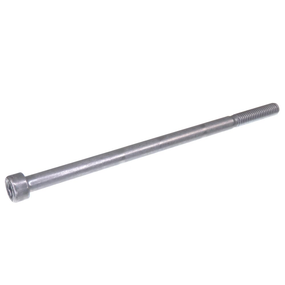 SECCARO Tornillo cilíndrico M10 x 200 mm, acero inoxidable V2A, VA A2, DIN 912/ISO 4762, hexágono interior, rosca parcial, 10 unidades