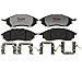 Premium Raybestos Element3 EHT? Replacement Front Brake Pad Set for Select Infiniti EX35/EX37/G25/G37/M35/M37/M45/M56/Q45/QX50 and Nissan 370Z/Murano Model Years (EHT888H)