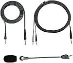 Audio-Technica ATH-GDL3BK Open-Back Gaming Headset, Black, Adjustable