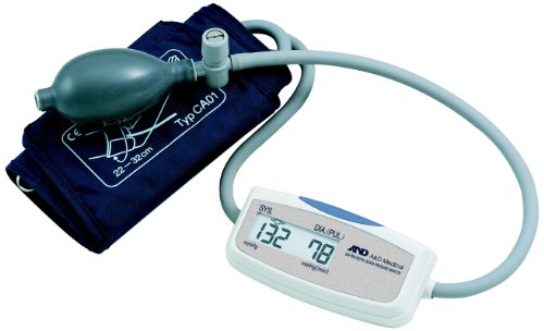 A & D UA-704 Compact Semi Automatic Upper Arm Blood Pressure Monitor