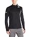 adidas Performance Men's Sequencials Half-Zip Long Sleeve Top, Blue, Large