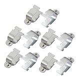Ruilogod 10Pcs Rigid Steel Conduit Strut Mounted Clamp for 40mm Nominal Diameter Tube (id: 4fa fad 715 11b c6b