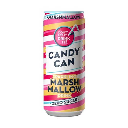 Candy Can Sparkling Drink - Marsh Mellow Zero Sugar 330 ML (UK)