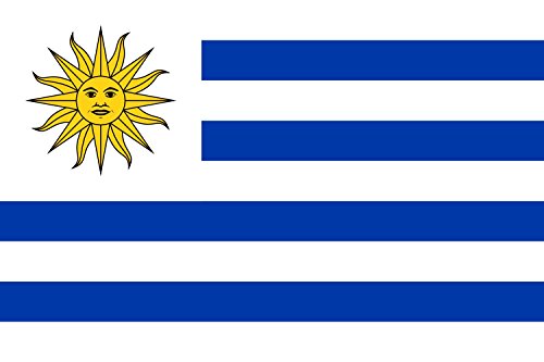 Drapeau Uruguay 100x150cm au format paysage large de 1.5m² - 2