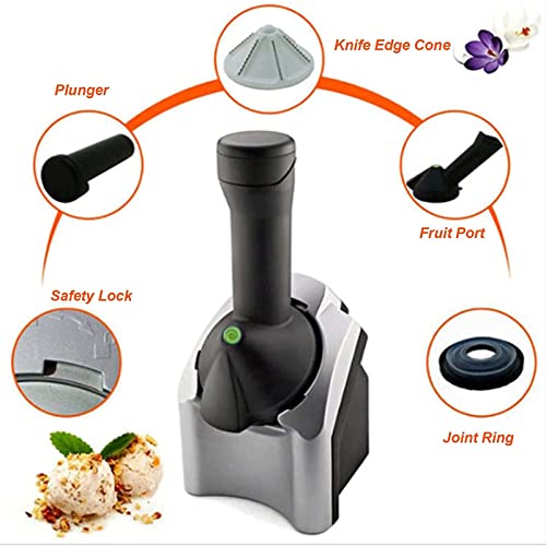 YASAHNG Eismaschine Gefrorene Frucht, DIY Soft Serve Sorbet, Smoothie, Gefrorener Joghurt, BPA-frei, Keine Zusatzstoffe… – Bild 5