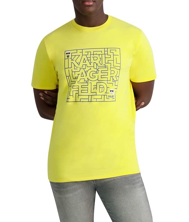 KARL LAGERFELDParis Men's Soft Cotton Everyday Sportswear T-Shirt