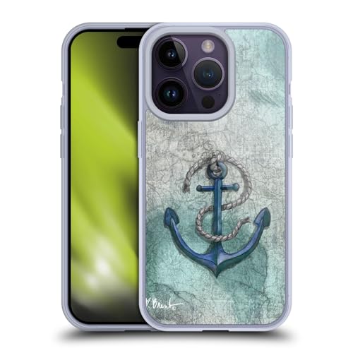 Funda de gel Paul Brent para iPhone 14 Pro que evita arañazos con diseño marino