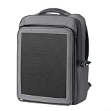 DAZZLEEX Solar-Rucksack, 35 l Kapazität, leicht, 30 W, intelligente Schaltung für Schutz, Outdoor-Sport, Reisen, Netzteil