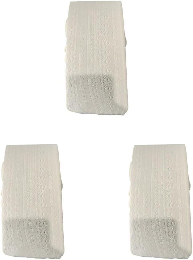 Ailan Collant In Cotone Con Motivo Traforato E Righe – Calze A Rete In Pizzo, Colore Caffè, Buona Elasticità, Vestibilità Comoda