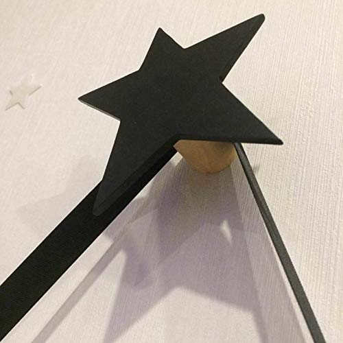Ketsicart 2X(Wooden Star Baby Kids Clothes Hook Children's Room