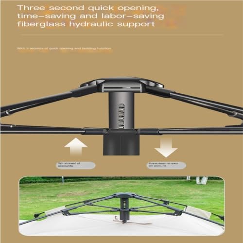 Carpa automática ligera para camping y playa para 2 personas miniatura 6