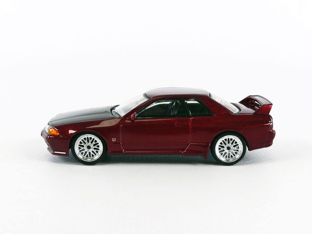 Amazon | MINI GT 1/64 ニッサン GT-R R32 レッドパール BBS LM