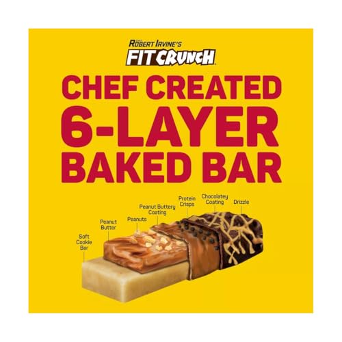 FIT-CRUNCH Barras Proteicas 16g Chocolate 12 unidades miniatura 6