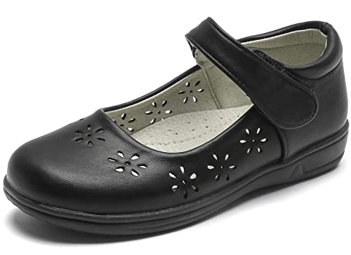 Girls School Uniform Dress Shoes Oxford Shoes Princess Mary Jane Flats(Toddler/Little Girl/Big Girl)