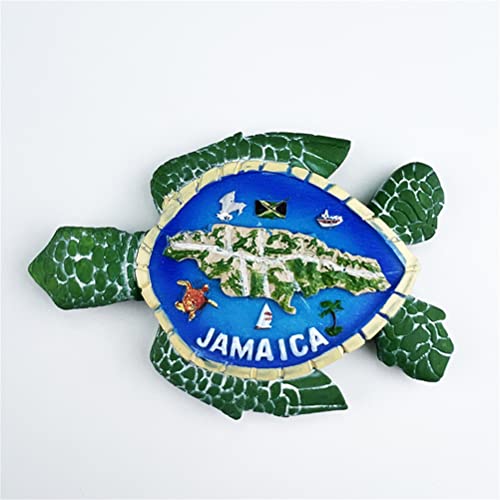 Imán decorativo tortuga marina para nevera 9.1X6.3 cm miniatura 5