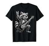 Photo Gallery retro raccoon rock music regalo uomini bambini donne divertente procione maglietta Photo Gallery retro raccoon rock music regalo uomini bambini donne divertente procione maglietta