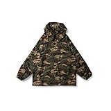 [カジメイク] 迷彩ヤッケ ベージュ LL 迷彩柄 撥水加工を施してあるヤッケタウン用にも #2217