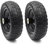 Blackbird Carts 2-Pack 10-Inch Replacement Wheel for Gorilla Carts Dump Cart, Lawn and Garden Cart