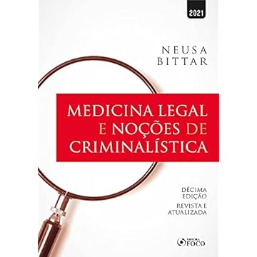 Capa do livro MEDICINA LEGAL E NOÇÕES DE CRIMINALISTICA - 10ª ED - 2021