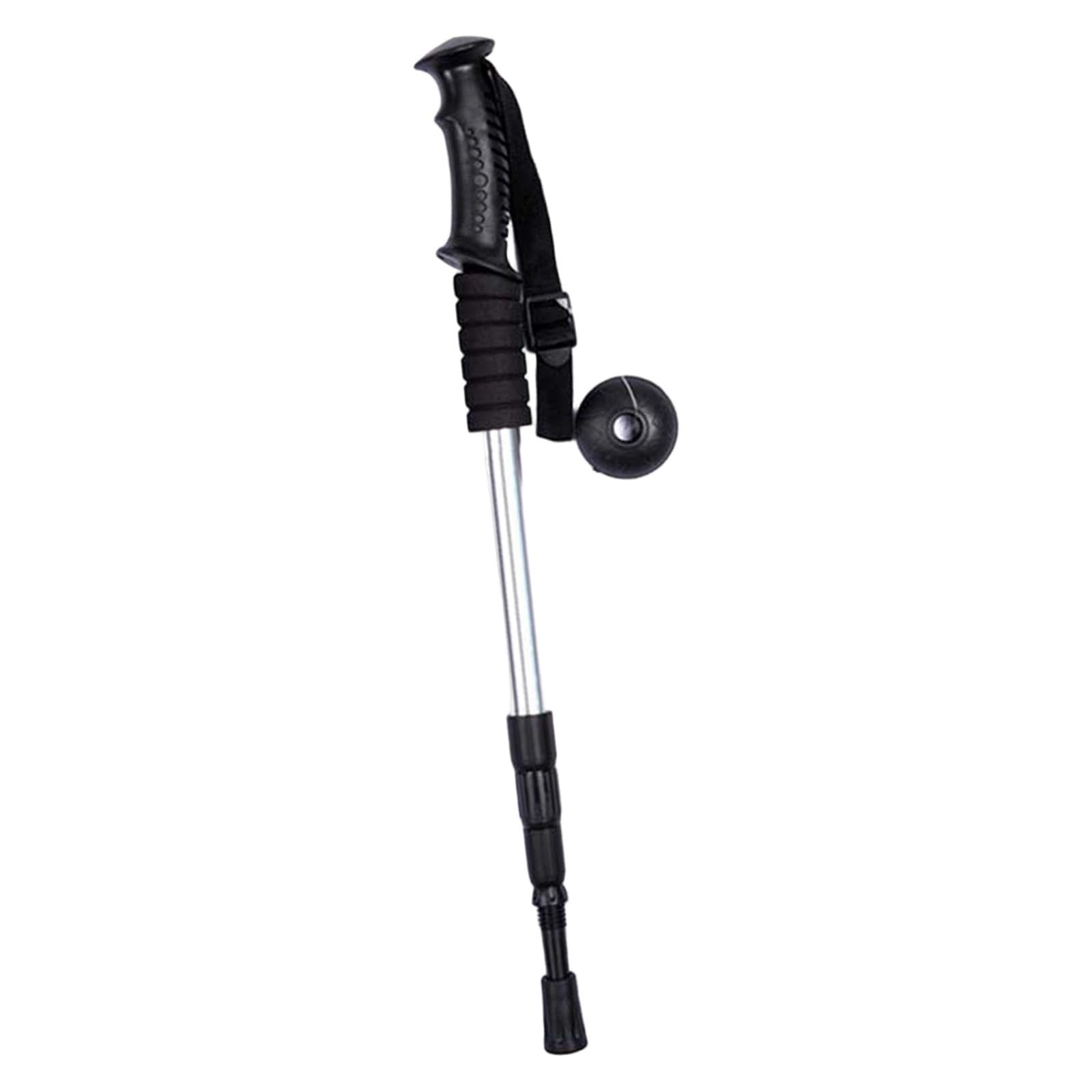 Hiking Poles Portable Ergonomic Walking Cane for Camping Walking Backpacking Silver 3 Sections|Sporting Goods|Outdoor Sports|Camping & Hiking|Hiking Gear|Walking & Trekking Sticks-image-41