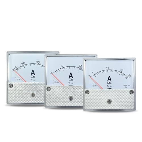Ampèremètre à pointeur CA SD80 boîtier robuste haute précision - 2