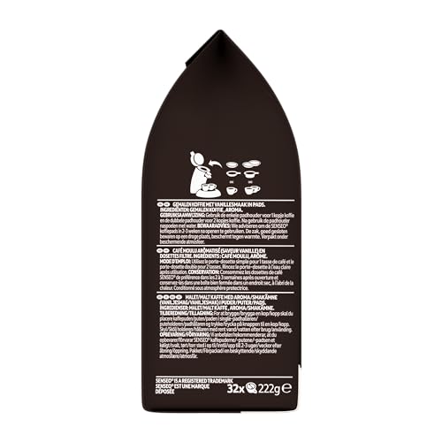Senseo Kaffeepads Vanille, Vanillearoma, Kaffeepad für Pad Maschinen, Aromatischer Kaffee, 32 Pads – Bild 5