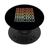Photo Gallery retro su misura primo nome francesco popsockets popgrip intercambiabile Photo Gallery retro su misura primo nome francesco popsockets popgrip intercambiabile