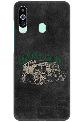 Jeep in Jungle Printed Back Cover Phone Case for Samsung Galaxy M40 Back Cover Printed