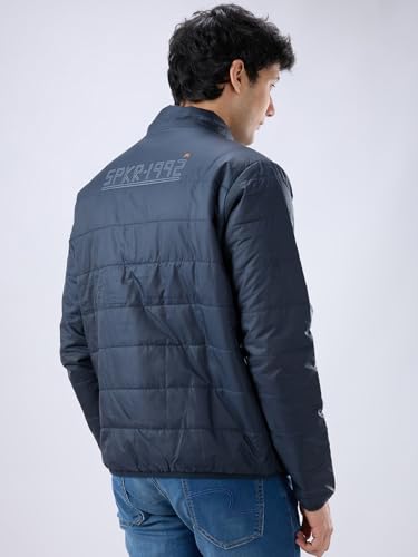 Image of Spykar Men Jackets, Polyester, Standard Length